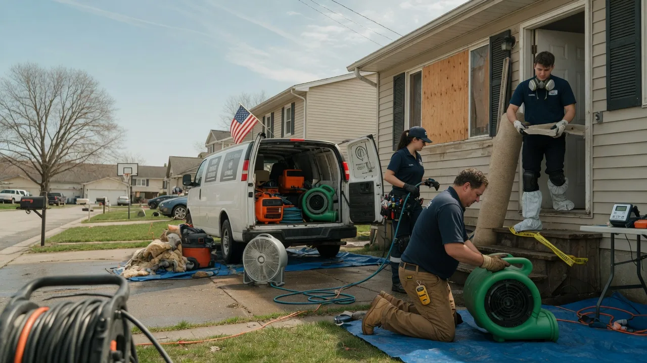 Water Damage Restoration in Fremont, IA near me